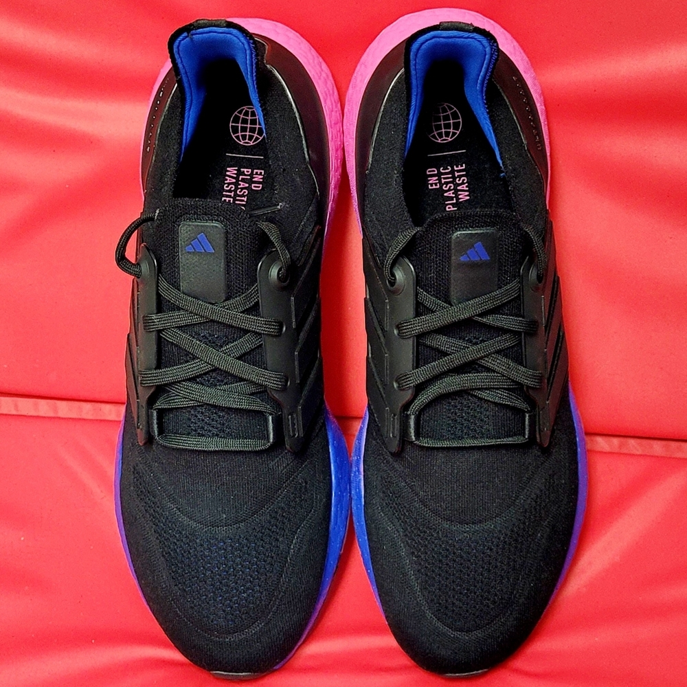 Adidas Ultraboost 22 Lucid Blue Men's Running Shoes #HQ8593 size 11 - Picture 6 of 10